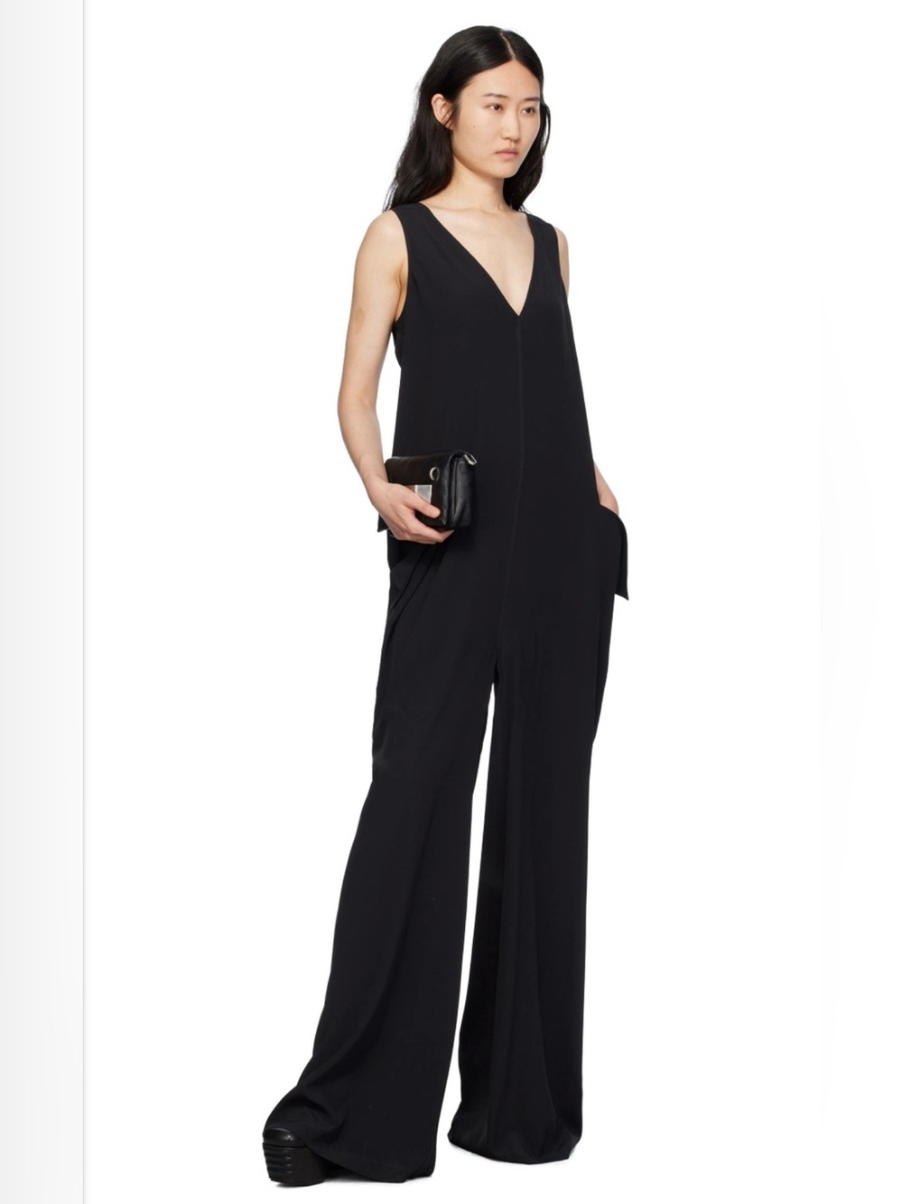 Rick Owens Black Walrus Jumpsuit